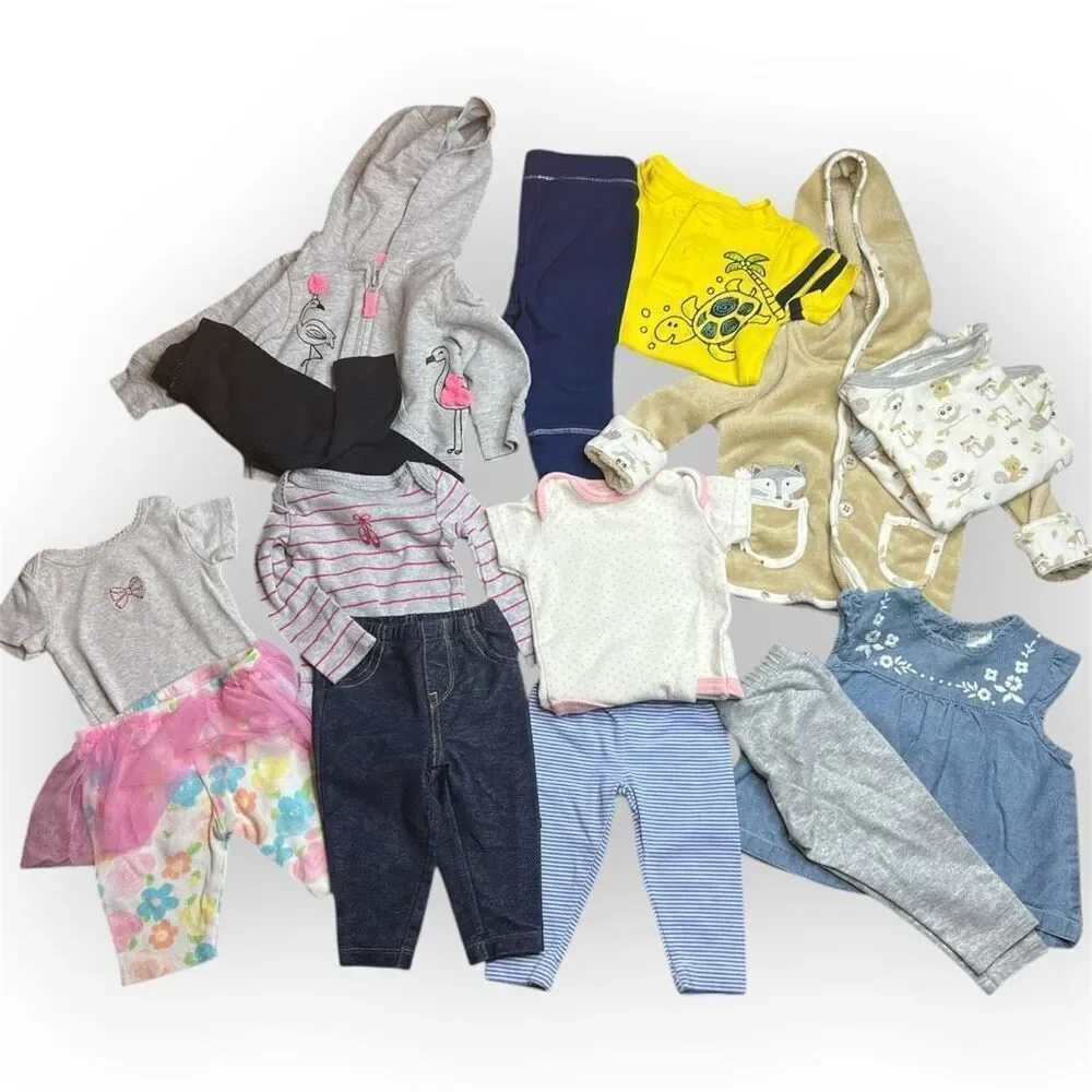 14 Pc. Baby 0-6M Clothing: Carter’s, Kyle & Deena, Koala Baby, Little Beginnings